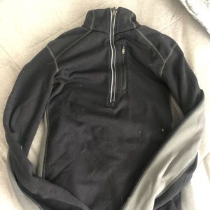 Black Quarter Zip Jacket